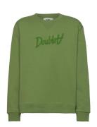 Rod Kids Aa Script Sweatshirt Tops Sweatshirts & Hoodies Sweatshirts Green Wood Wood