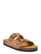 Sl Julien Suede Shoes Summer Shoes Sandals Brown Scholl