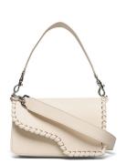 Assisi Stitch Linen Vacchetta Bags Small Shoulder Bags-crossbody Bags White ATP Atelier