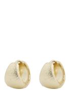 Serena Oval Ear Accessories Jewellery Earrings Hoops Gold SNÖ Of Sweden
