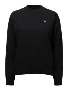 Jess Sweatshirt Tops Sweatshirts & Hoodies Sweatshirts Black Double A By Wood Wood