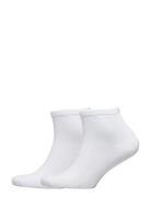 Th Women Casual Short Sock 2P Underwear Socks Regular Socks White Tommy Hilfiger