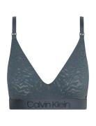 Unlined Bralette  Lingerie Bras & Tops Maternity Bras Navy Calvin Klein