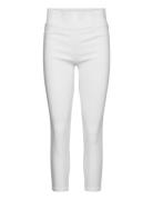 Fqshantal-Pa-7/8-Power Bottoms Trousers Slim Fit Trousers White FREE/QUENT