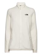 W 100 Glacier Fz - Eu Sport Sweatshirts & Hoodies Fleeces & Midlayers Beige The North Face