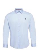 Uspa Shirt Flex Calypso Men Tops Shirts Casual Blue U.S. Polo Assn.
