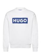 Niero Tops Sweatshirts & Hoodies Sweatshirts White HUGO BLUE