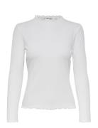 Onlemma L/S High Neck Top Noos Jrs Tops T-shirts & Tops Long-sleeved White ONLY