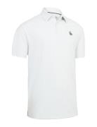 The All-Over Pete Printed Polo Sport Polos Short-sleeved White Original Penguin Golf