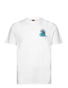 Screaming Wave T-Shirt Tops T-Kortærmet Skjorte White Santa Cruz