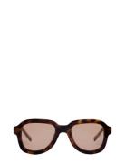 Pascal Tortoise Cinnamon Accessories Sunglasses D-frame- Wayfarer Sunglasses Brown Corlin Eyewear