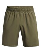 Ua Tech Woven Wordmark Short Sport Shorts Sport Shorts Khaki Green Under Armour