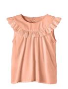 Nmffetulle Top Tops Blouses & Tunics Coral Name It