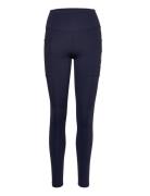 Women’s Side Pocket Tights Sport Running-training Tights Navy RS Sports