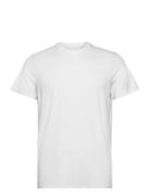 Men Bamboo S/S T-Shirt Tops T-Kortærmet Skjorte White URBAN QUEST