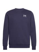 Ua Icon Fleece Crew Sport Sweatshirts & Hoodies Sweatshirts Navy Under Armour