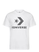 Standard Fit Center Front Large Logo Star Chev Ss Tee Sport T-Kortærmet Skjorte White Converse