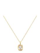 Paris Crystal Necklace Accessories Jewellery Necklaces Dainty Necklaces Gold By Jolima
