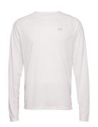 Men Core Running T-Shirt L/S Sport T-Langærmet Skjorte White Newline