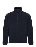 Bowman Pile Half Zip Sport Sweatshirts & Hoodies Sweatshirts Navy Sail Racing