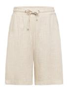 Grtanja Linen Shorts Bottoms Shorts Beige Grunt