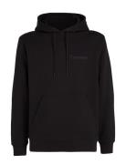 Institutional Hoodie Tops Sweatshirts & Hoodies Hoodies Black Calvin Klein Jeans