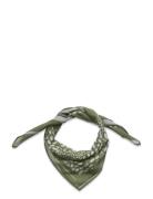 Soft Cotton Self Scarf Accessories Scarves Lightweight Scarves Green Mads Nørgaard
