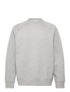 Hester Classic Sweatshirt Designers Sweatshirts & Hoodies Sweatshirts Grey Wood Wood