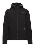 Hooded Softshell Jacket Sport Jackets Padded Jacket Black Superdry Sport