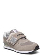 New Balance 574 Kids Hook & Loop Sport Sneakers Low-top Sneakers Grey New Balance