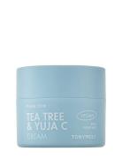 Tonymoly Pure Dew Tea Tree & Yuja C Purifying Cream 50Ml Fugtighedscreme Dagcreme Nude Tonymoly