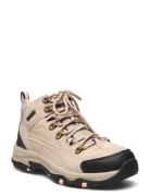 Womens Relaxed Fit Trego Alpine Trail - Waterproof Sport Sport Shoes Outdoor-hiking Shoes Beige Skechers