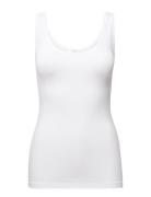 Sina Tops T-shirts & Tops Sleeveless White MbyM