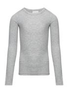 Petriciasy T-Shirt Long Sleeve Tops T-shirts Long-sleeved T-Skjorte Grey Sofie Schnoor Young