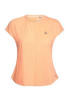 Core Essence Ss Tee W Sport T-shirts & Tops Short-sleeved Coral Craft