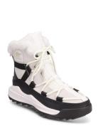 Ona Rmx Glacy Wp Shoes Boots Ankle Boots Ankle Boots Flat Heel White Sorel
