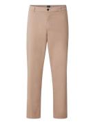 Classic Elasticated Lyocell Pant Bottoms Trousers Casual Brown Lexington Clothing