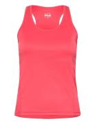 Roussillon Running Racer Top With Inside Bra Tops T-shirts & Tops Sleeveless Coral FILA