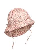 Summer Hat W. String 2-Pack Solhat Multi/patterned En Fant