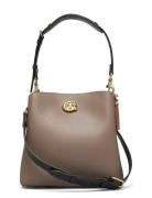 Willow Bucket Designers Small Shoulder Bags-crossbody Bags Brown Coach