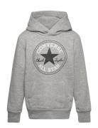 Converse Fleece Core Pullover Hoodie Sport Sweatshirts & Hoodies Hoodies Grey Converse