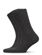 Supreme Sock 3-Pack Underwear Socks Regular Socks Grey Amanda Christensen