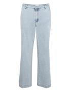 30 The Lara 115 Pant Bottoms Trousers Wide Leg Blue My Essential Wardrobe