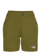 W Horizon Short - Eu Sport Shorts Sport Shorts Khaki Green The North Face