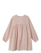 Nmfbiba Ls Loose Dress Lil Dresses & Skirts Dresses Casual Dresses Long-sleeved Casual Dresses Pink Lil'Atelier