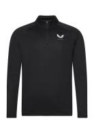 Lightweight 1/4 Zip Tops Sweatshirts & Hoodies Fleeces & Midlayers Black Castore