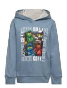 Lwstorm 618 - Sweatshirt Tops Sweatshirts & Hoodies Hoodies Blue LEGO Kidswear