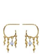 Bayou Earrings Ørestickere Smykker Gold Maanesten