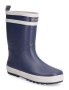 Hurricane Kids Rubber Boot Shoes Rubberboots High Rubberboots Blue ZigZag