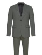 Linobbcarlaxel Suit Habit Green Bruuns Bazaar